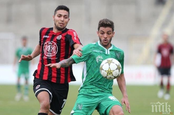 Лудогорец и Локомотив (София) се оттеглиха на почивка при 1:1 