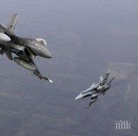 Ужас! Руски и норвежки изтребители на косъм от зверски челен сблъсък (снимки)