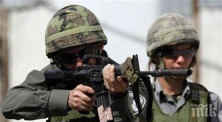 гръмнаха палестинка нападнала нож израелски войник