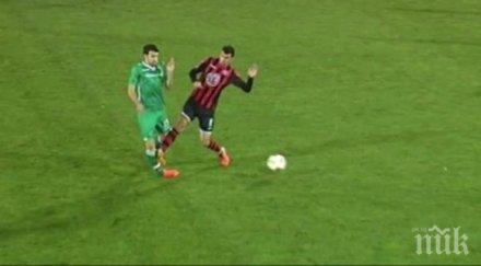 вижте бруталното влизане румен трифонов счупи крака дани абало видеоснимки