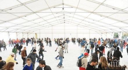 безплатна ледена пързалка жителите варна