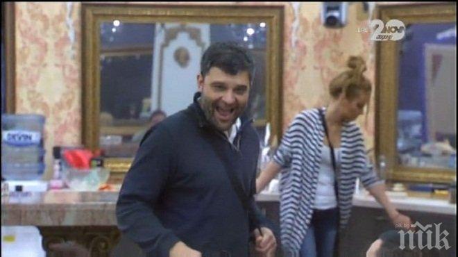 Скандал на живо в Биг Брадър! Тодор Славков кьоркютук пиян! Катерил се по мебелите и размахвал мъжественост (обновена)