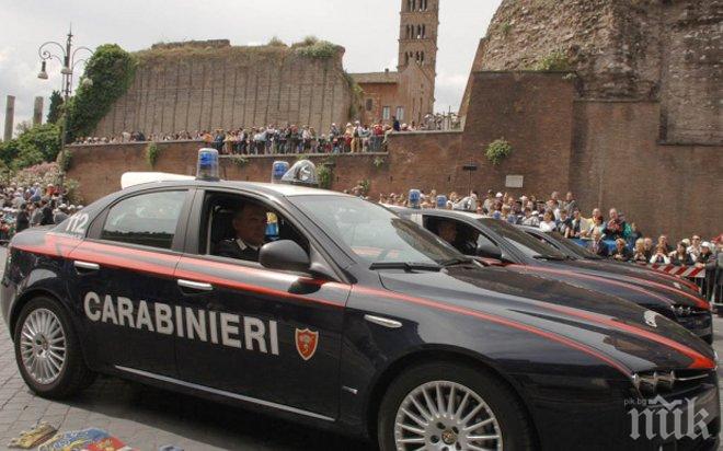 На всеки четири часа чужденци пребиват по един полицай в Италия