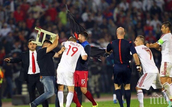 УЕФА отхвърли жалбите на Сърбия и Албания