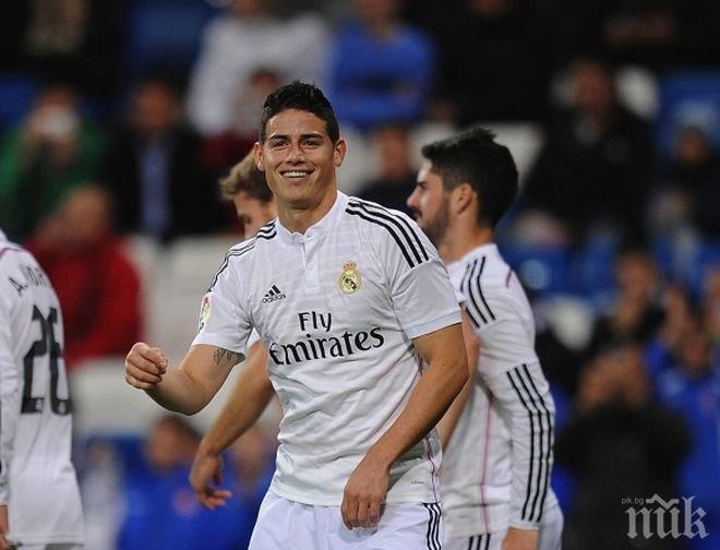 Резервите на Реал (Мадрид) изковаха 5:0, Хесе се завърна с гол (снимки)