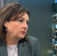 Румяна Бъчварова: Няма да допуснем да се освобождават държавни служители на партиен принцип