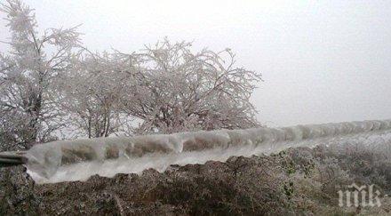 скъсани проводници оставиха без ток община чупрене