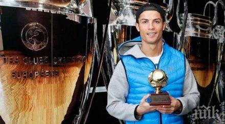 наградиха роналдо добър голмайстор света