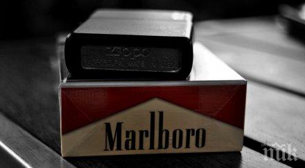 арестуваха седем българи полша производство фалшиви цигари марлборо