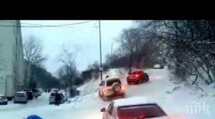 кърлинг луксозни джипове русия видео