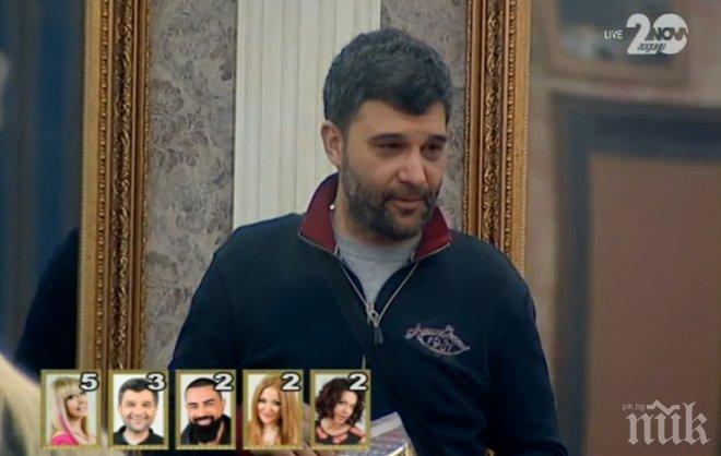 Тотална излагация! Тодор Славков припадна от пиене в Биг Брадър