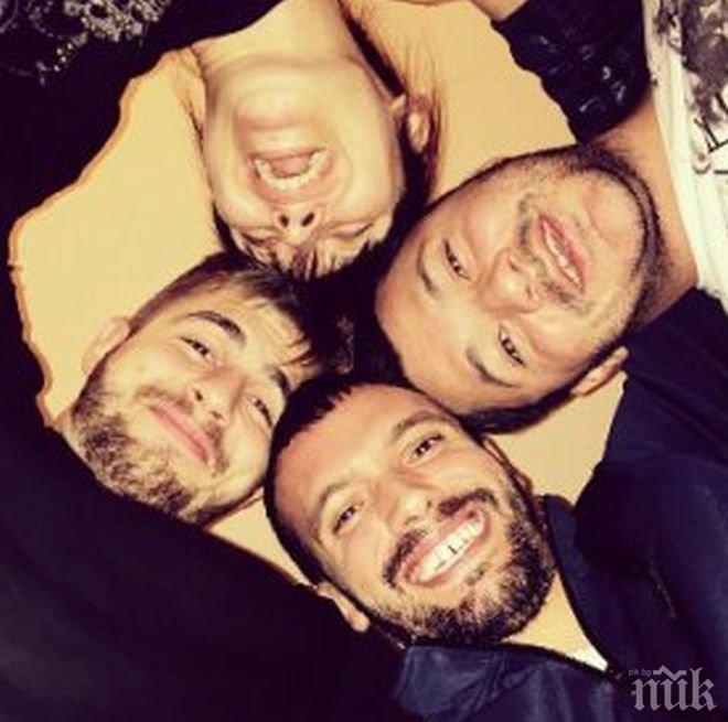 Жени, Тачо, Мартин и Иво са неразделни след ВИП Брадър - вечерят заедно (снимки)