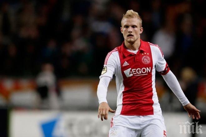 Събуждат играч на Аякс за допинг тест в 6 часа сутринта

