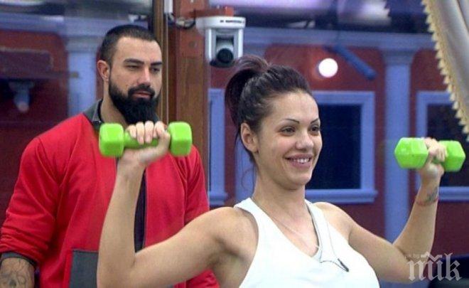 Първо в ПИК! Скандал в Биг Брадър заради флирта на Ники Китаеца и Калина - жена му Виолета беснее в шоуто