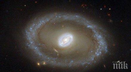 уникално астрономи наблюдаваха газова опашка галактика