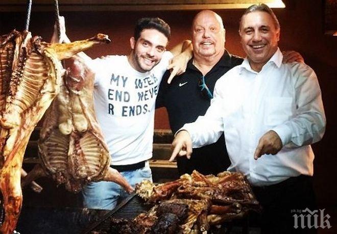 Христо Стоичков блажи по време на Коледните пости (снимка)