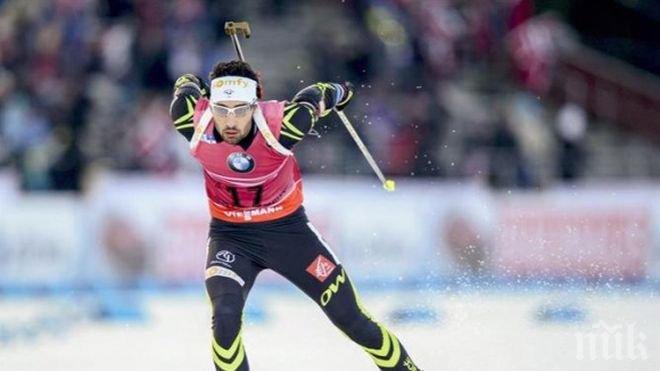 Безгрешен Фуркад спечели спринта в Йостерсунд