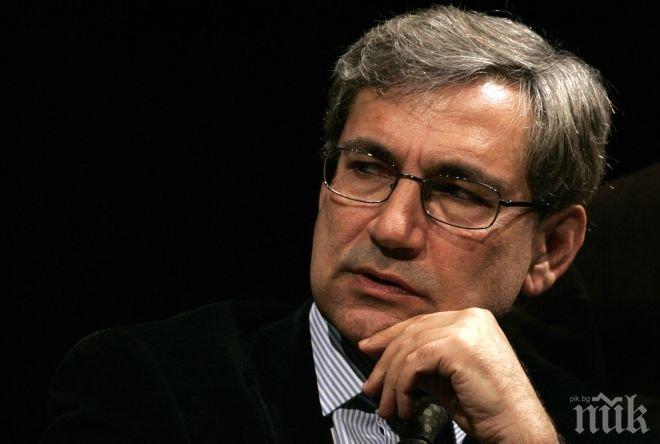 Според Орхан Памук в Турция цари атмосфера на страх
