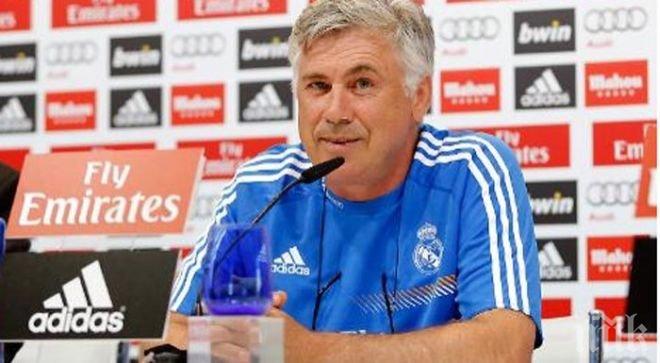 Анчелоти: В първия мач Лудогорец показа страхотна скорост в атака