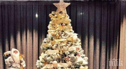 лионел меси вече чака дядо коледа снимка