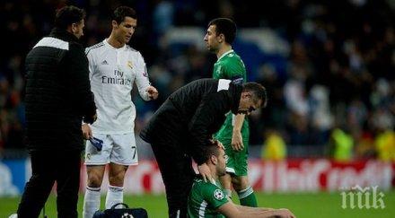 кристиано бил бесен вкарал хеттрик лудогорец