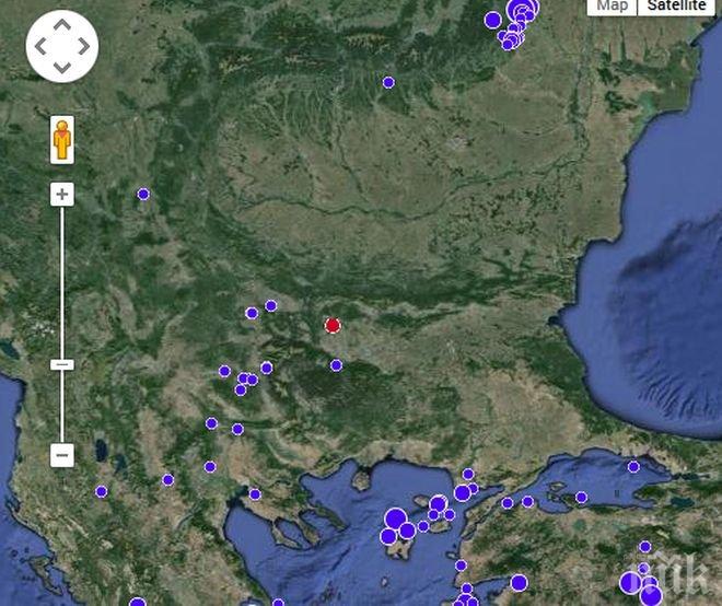 Слаб трус люшна Централна България