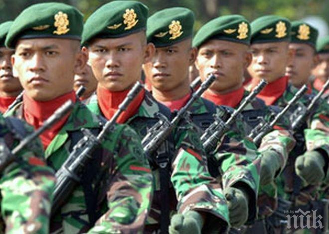 Индонезия удвоява военния бюджет, ще се пази от Китай