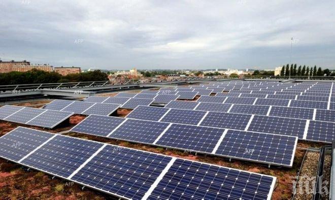 Панели правят с 40 на сто ток от слънцето