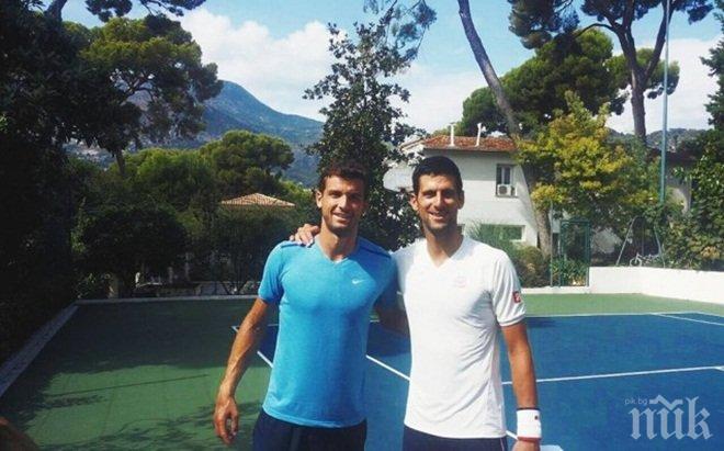 Джокович: Григор показа, че може да спечели титла от Шлема