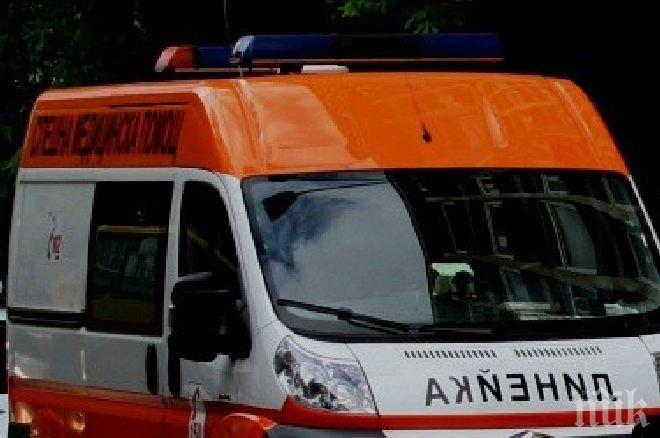 САКАТЛЪК: Блъснаха пешеходец до Търговската гимназия в Пловдив (СНИМКА 18+)