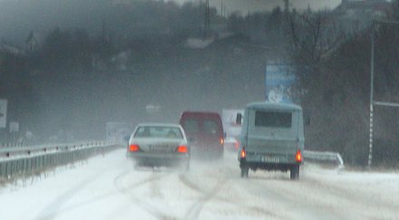 виелицата затвори пътищата сърбия