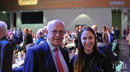 евродепутатка герб посети конгреса германска партия