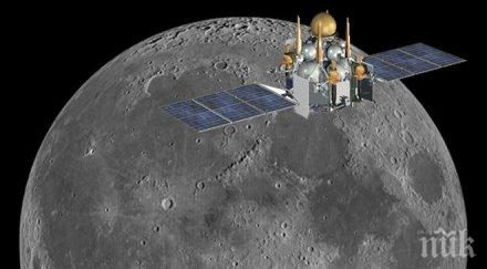 космическа компания доставя поща луната