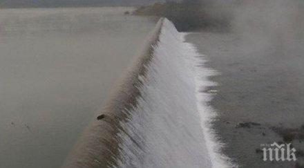 намалява притокът вода язовир копринка