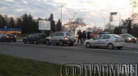 адска верижна катастрофа затапи светофара мбал бургас снимки