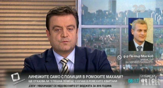 Цветелин Кънчев: Министър Москов си измисли статистика за насилието над лекари в ромските махали