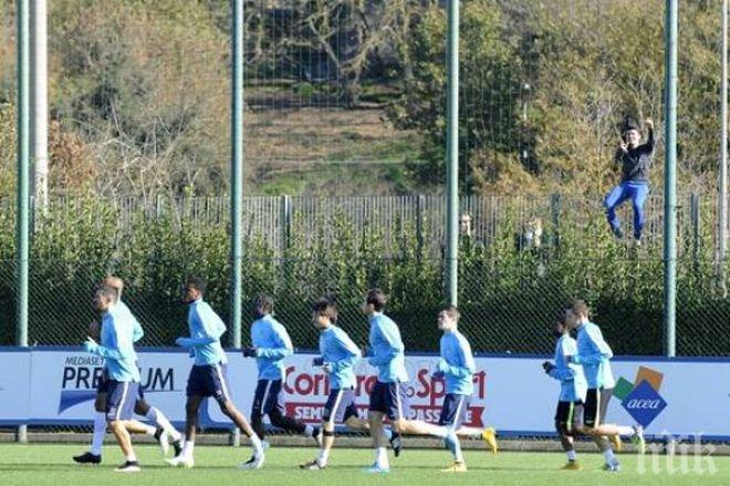 Сити тренира на базата на Лацио, тифозите им благодарят за боя над Рома

