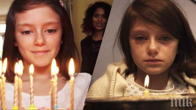 Потресаващо! Вижте как светът на едно най-обикновено момиче се разпада само за 1 година (видео)