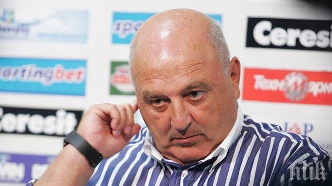 Венцислав Стефанов: Три-четири отбора от А и Б група уговарят мачове