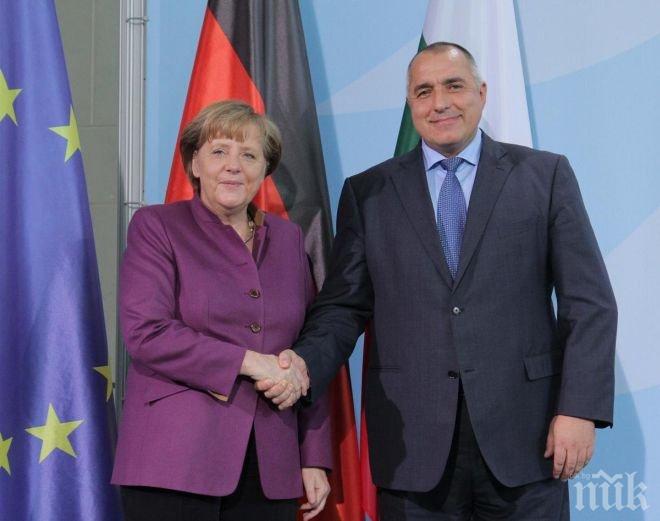 Бойко убеждава Меркел Варна да стане газов хъб на ЕС