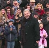 120 ученици изненадаха Стефан Данаилов