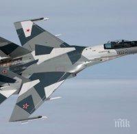 Руски военен самолет едва не предизвика катастрофа с пътнически аероплан