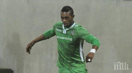 грозни сцени терена мача лудогорец ботев