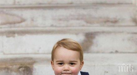 виж коледната фотосесия принц джордж