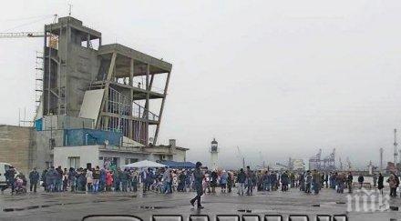 инвестират милиони зоната обществен достъп пристанище бургас снимка