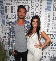 кортни кардашиян роди третото дете