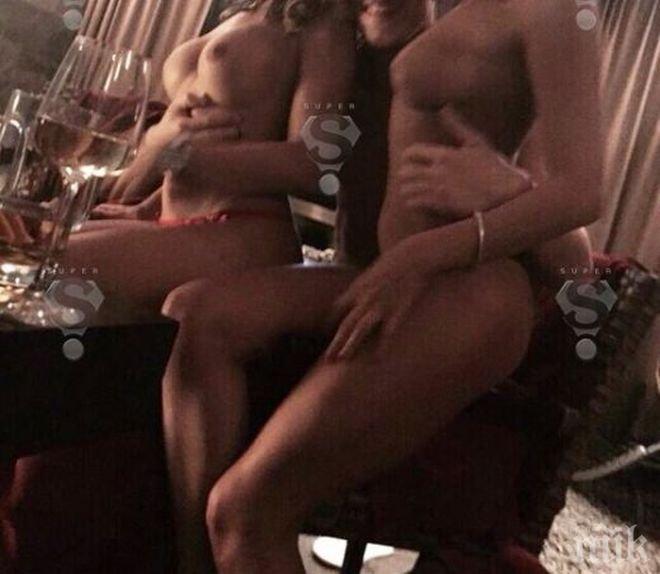 С*кс скандал! Съотборник на български национал взриви нета, снима се с две голи проститутки (обновена и снимки 18+)