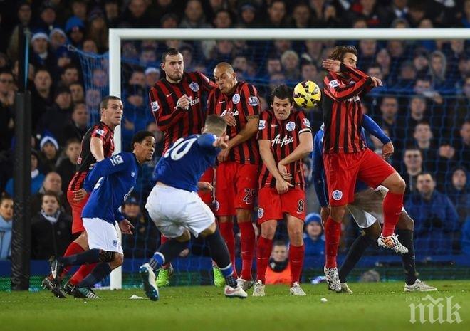Евертън напердаши КПР и изпревари Ливърпул