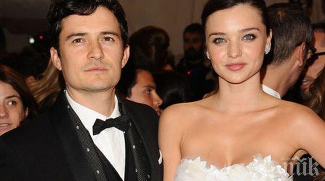 Раздялата с Орландо Блум беше трудна, призна Миранда Кер
