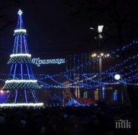Коледна украса на Бургас е номинирана за най-хубава